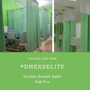 Tirai rumah sakit berakreditasi