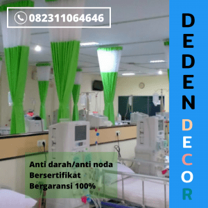 pembatas ruangan anti bakteri